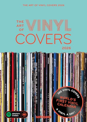 The Art of Vinyl Covers 2026: Tagesabreißkalender mit 365 legendären Vinyl Covern aus über 6 Jahrzehnten. Zusätzlich mit praktischen Spotify Codes.