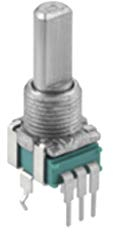 RK09L114001T Potentiometer: shaft single turn,vertical 10kΩ ±20% 6mm ALPS