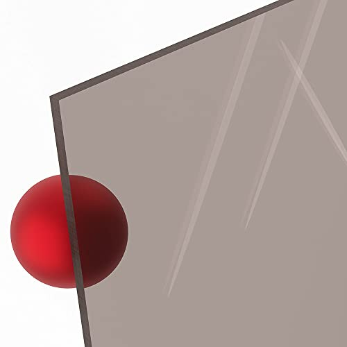 3mm Acrylglas Platte 100x50 cm Rauchglas braun getoent