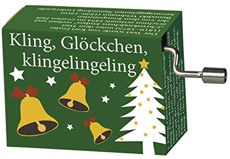 Fridolin Spieluhr Minidrehorgel Kling, Glöckchen, klingelingeling Weihnachtslied