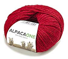 06 ROT Knäuel Baby Alpaka 50g