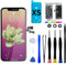 Brinonac Écran pour iPhone XS, 5,8 3D Tactile LCD Ecran Remplacement Assemblé avec Outils de Réparation et Verre Trempé