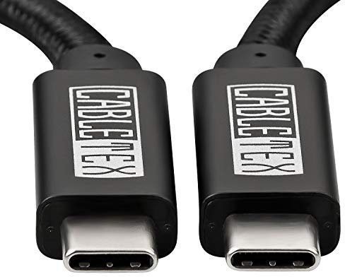 Cable USB C de 3 metros, 100 W, cable de carga para Macbook Pro, Oculus Quest Link, transferencia de datos de 5 Gbps, USB 3.1 Gen 1