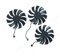 CYRMZAY 3PCS PLA09215B12HH Fan EVGA GTX1080TI FTW3 GTX 1080 Ti Black ELITE Graphics Card