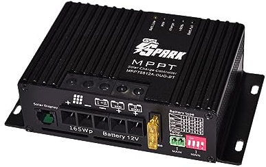 SPARK MPPT solar charge controller 12V Dual Duo (12A)