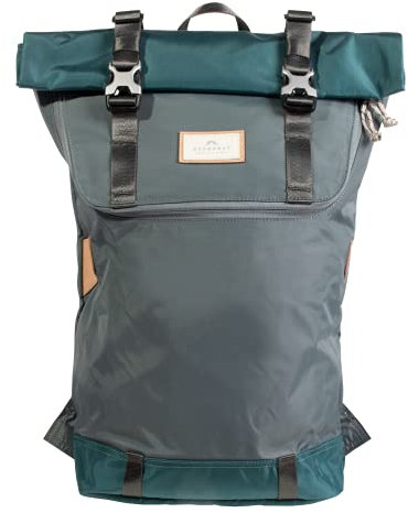 Doughnut Unisex Jungle Series Rucksack, Kohlegrau X Blaugrün (Mehrfarbig), Einheitsgröße