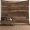 Wandteppich Xxl 3D Wanddekoration Tapete Wohnzimmer Braun Minimalismus-Thema-Board-Muster Asiatisch Strandtuch Muster Wandbehang Wandschmuck Groß Schlafzimmer Wohnzimmer Wanddekoration 200X200Cm