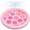 Peteast Piscina para perros grandes y pequeños y niños de 67 pulgadas, plegable, 0,58 mm engrosada, antideslizante, juguete de agua, respetuoso con el medio ambiente, duradero, para perros, color rosa