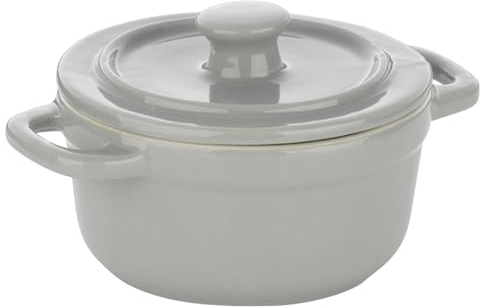 Kela - Mini cocotte Malin gris 14 cm