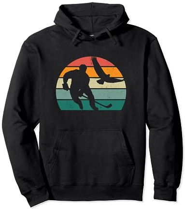 Cooles Eishockey Fan Shirt Stadt Mannheim mit Adler Skyline Pullover Hoodie