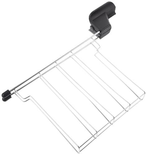 Veemoon 1Pc Support De Cuisson De Pain Cage À Sandwich Accessoire De Grille-Pain Support De Pain Grillé En Acier Inoxydable Fourniture De Cuisson De Cuisine À Domicile (Cage À Sandwich)