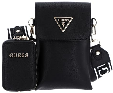Guess GUESS Latona Flap Chit Chat Phone Bag Black