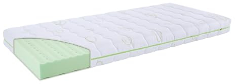 Sämann Kindermatratze - Matratze für Baby - Babybettmatratze - Oeko-TEX Standard 100 geprüft - Abnehmbarer Bezug mit L-Reißverschluss (Cloud SleepPlus, 90x200 cm)