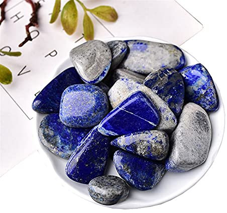 RVBLRDSE Cristal Naturel Pierre Naturelle Brute Cristal Grande Taille Quartz Améthyste Gravier Spécimen Agate Rouge Lazuli ReikiStone for Aquarium 50g/100g Cristal de Quartz(Lazuli,500g)