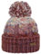 Barts Iska Beanie Strickmütze Wintermütze Skimütze (One Size - Himbeerrot)