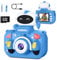 Kinderkamera, GREENKINDER Kinder Kamera 2,0-Zoll-Bildschirm 1080P Digitalkamera Kinder mit 32GB-Karte Selfie für 3-12 Jahre Jungen und Mädchen Weihnachten Spielzeug