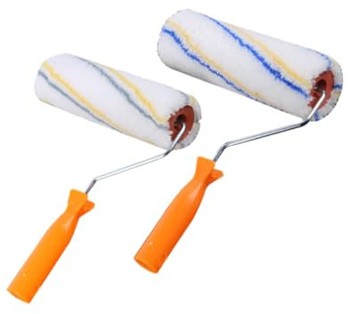 ORFOFE Wandfarbe Roller Pinsel Set Farbroller Kit Pinsel für Oberfläche Malerei