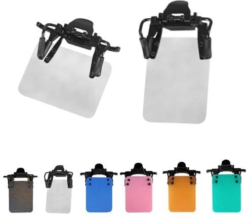 2 Pcs Cache Oeil tir Sportif, Patch pour Lunette de Tir 3×4cm, Cache-œil de Tir Lunettes de Tir, Patch Lunette, Angle Réglable a 180 °, pour entraînement Sportif et tir