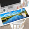 Tapis de Souris Bleu Tapis de Souris Gamer XXL 800x400x3mm Gaming Accessoire, Tapis de Souris Nuage Tapis Souris Résistant à l'eau avec Base en Caoutchouc antidérapant, Deco Bureau Travail W5-120