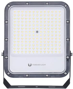 COFI 1453 PROXIM+ Flutlicht LED Strahler 100W | ohne Bewegungsmelder | IP65 Schutzart | 4000K Neutralweiß | 15000lm, Schwarz