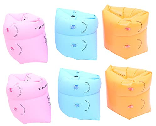 VICASKY 1 Satz Rettungsring Schwimmen Lernen Beemysafe Jakobsweg Schwimmingpools Ringwurf Im Pool Schwimmende Armstulpen Schwimmflügel PVC-arm-schwimmringe 3