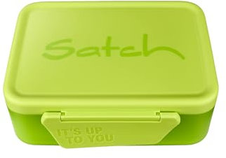 Satch Contenitore per il pranzo con divisorio, senza BPA, lavabile in lavastoviglie