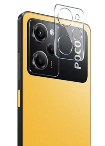 Protector de Lentes Camara para Xiaomi Poco X5 Pro 5G, Cristal Templado, Cobertura Total para Lente Trasera PTLE