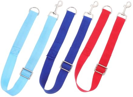 HOODANCOS 3 Stück Teiliges Verstellbares Nylon Halfter für Pferde wassereimer Strapazierfähige Befestigungsriemen für Futtereimer Vielseitige für Pferdestall und Anhänger Langlebig und