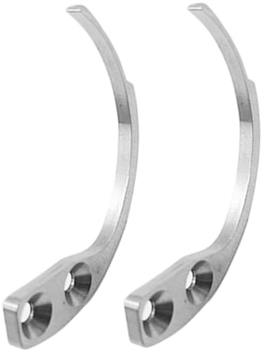 Removedor de etiquetas para ropa, 2 removedores de etiquetas de seguridad, herramienta de eliminación de de seguridad de acero inoxidable de 2 pulgadas, sensor portátil de orificios para