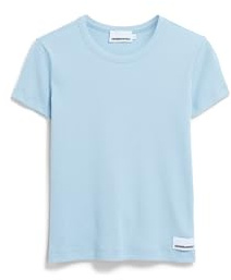 ARMEDANGELS Damen RIPP-T-Shirt aus Bio-Baumwoll Mix KARDAA Slim Fit