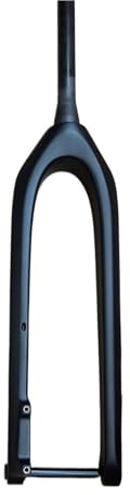 Generico Forcella Anteriore Rigida MTB Interamente in Fibra di Carbonio Boost Thru Axle 15x110mm Tubo Conico 26/27,5/29 Pollici Parti di Ricambio for Biciclette(29 inch)