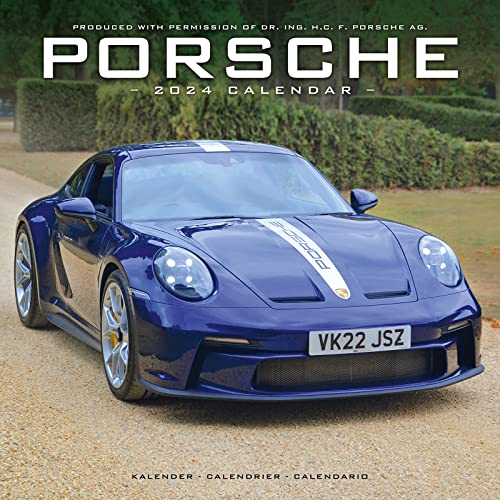 Porsche 2024 – 16-Monatskalender: Original Avonside-Kalender [Mehrsprachig] [Kalender] (Wall-Kalender)