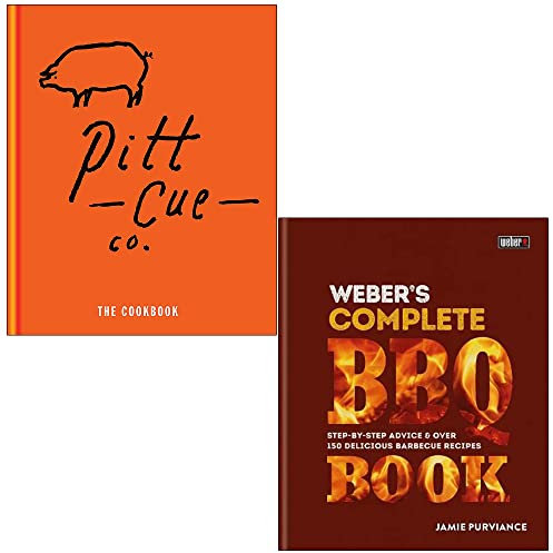 Pitt Cue Co. Cookbook By Jamie Berger, Simon Anderson & Weber's Complete BBQ Book By Jamie Purviance 2 Books Collection Set