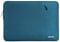 MOSISO Laptop Sleeve Hülle Kompatibel mit MacBook Air/Pro,13-13,3 Zoll Notebook,Kompatibel mit MacBook Pro 14 M3 M2 M1 Chip Pro Max 2024-2021, Polyester Vertikale Stil Laptoptasche, Deep Teal