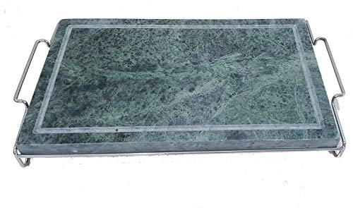 Euronovità Srl Pietra OLLARE C/Stand 20X30X1,5, Gray, 20x30