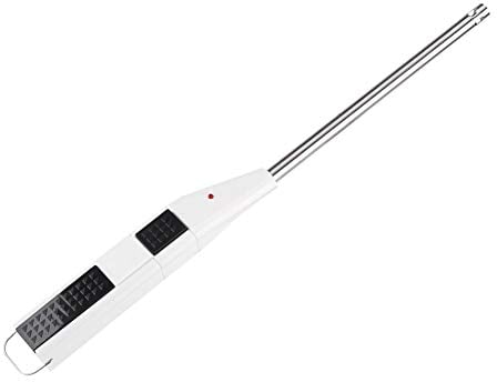 Allume-feu électronique pour cuisinière, barbecue, camping, maison, 3,5 x 3,0 x 36,6 cm (pile non incluse) (Noir)