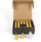 OMP SPEED Set 20 Tuercas de Rueda con Metrica M14X1.5 Llave de 19 Largo Roscado de 40MM Color Amarillo de Aluminio 7075