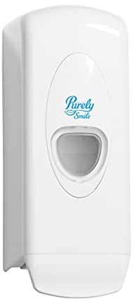 Blake & White Purely Smile PS1704 Seifen-/Desinfektionsspender, große Nachfüllung, Kunststoff, Weiß