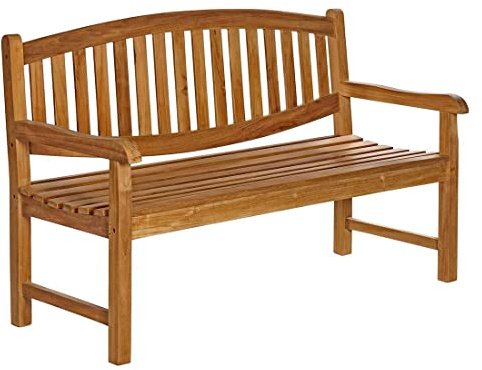 OUTLIV. Cotton Gartenbank, 2-Sitzer, 120x64x93cm, Natur | Teak; 2-Sitzer; 120x64x93cm; Natur; robust; für Garten und Terrasse