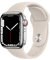 Apple Watch Series 7 (GPS + Cellular, 41mm) - Silber Edelstahlgehäuse mit Polarstern Sportarmband - Regular (Generalüberholt)