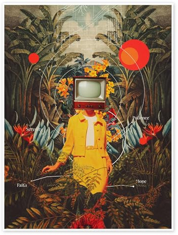 Sie kam aus der Wildnis Poster von Frank Moth 30 x 40 cm Wandbilder Wanddeko