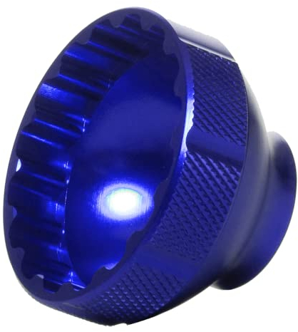 Aongch 16-Kerben Tretlager-Entfernungswerkzeug, BBT-69.2 Kassettenfreilauf-Zentriegelwerkzeug, kompatibel mit Shimano SM-BB51, SM-BB52, BB80, BB5700, XT BB70