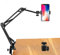 Overhead Tripod Mount for Camera Webcam Ring Light, Long Over Head Articulating Arm with Phone Holder and Ball Head, Desktop Lazy Arm Clamp Phone Stand Accessory for Live Streaming,Video Recording