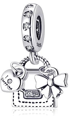 Charms-Anhänger 927 Sterling Silber für Europäische Armbänder und Halskette,Bead Charme Perlen Schmuck Geschenke für Freunde