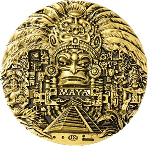 Kühlschrankmagnet, Motiv: Maya-Kultur, Mexiko, Nordamerika, Kühlschrank-Magnet, Dekoration, Magnet, Aufkleber, Souvenir, Kunstharz, Basteln