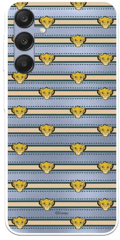 Schutzhülle für Samsung Galaxy A25 5G Offizielle König der Löwen Simba Muster Transparent Schutz Ihr HandyHülle für Samsung Galaxy A25 5G Flexible Silikon Schutzhülle mit offizieller Disney-Lizenz