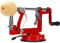Crystals 3-in-1 Apple Peeler Slicer Corer Cutting Machine Kitchen Potato and Vegetable Machine - Red