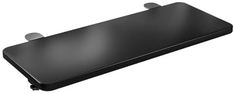 Bandeja Extensora De Escritorio Ergonómica, Bandeja Plegable para Cajón De Teclado con Abrazadera, Soporte para Reposabrazos para El Hogar Y La Oficina, Negro(Size:40x20cm(16x8inch))