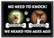 Adored Gifts Personalised Dog Welcome Mat - Rectangular - 35 x 50 cm - Machine Washable - Non-Slip - Both Indoor & Outdoor