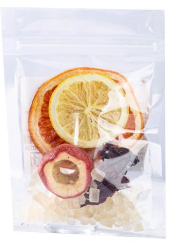 WSYLS Tisane Confezione Regalo Tea Bustine The Tè Alla Frutta Pezzi Di Frutta (Tè Biancospino Limone Pompelmo 15g)